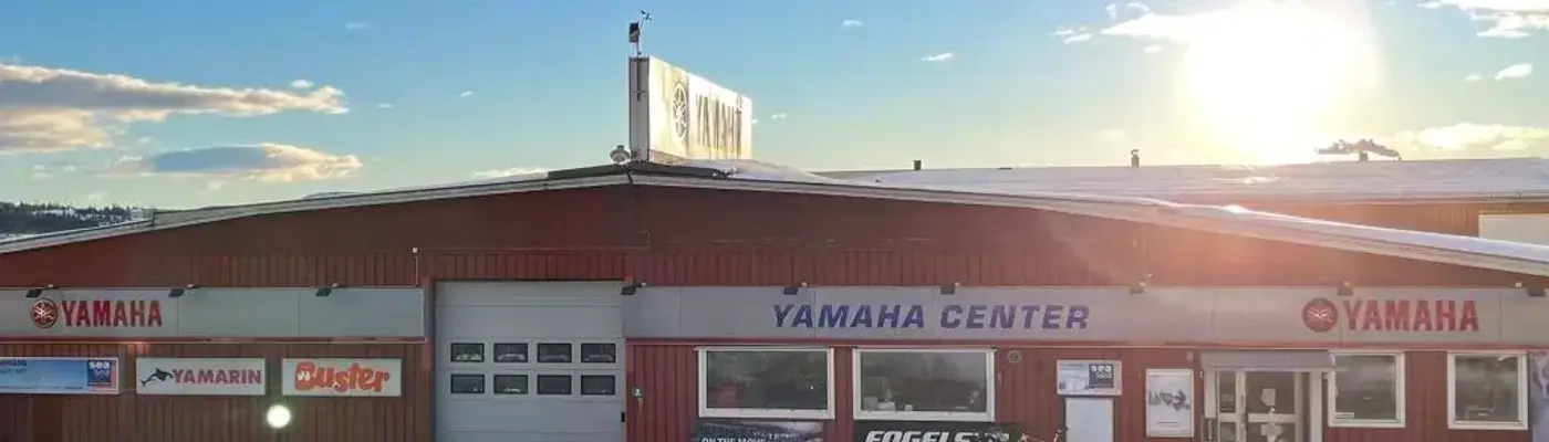 Miljöbild Yamahacenter Örnsköldsvik