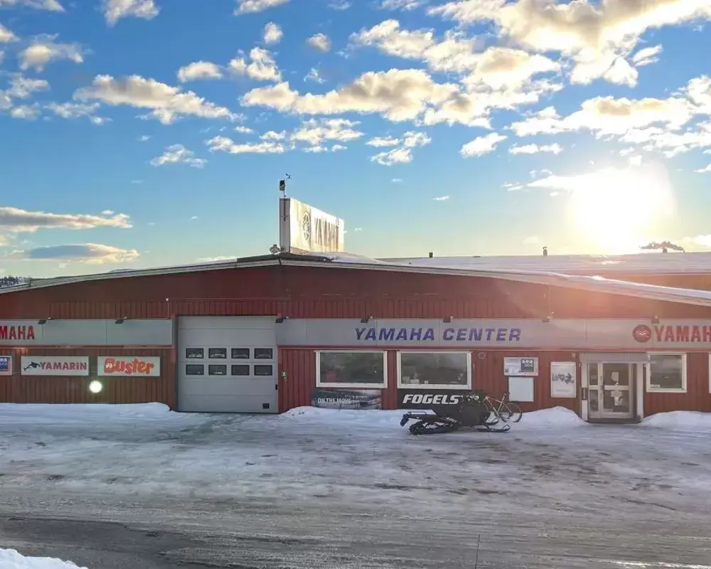 Miljöbild Yamahacenter Örnsköldsvik