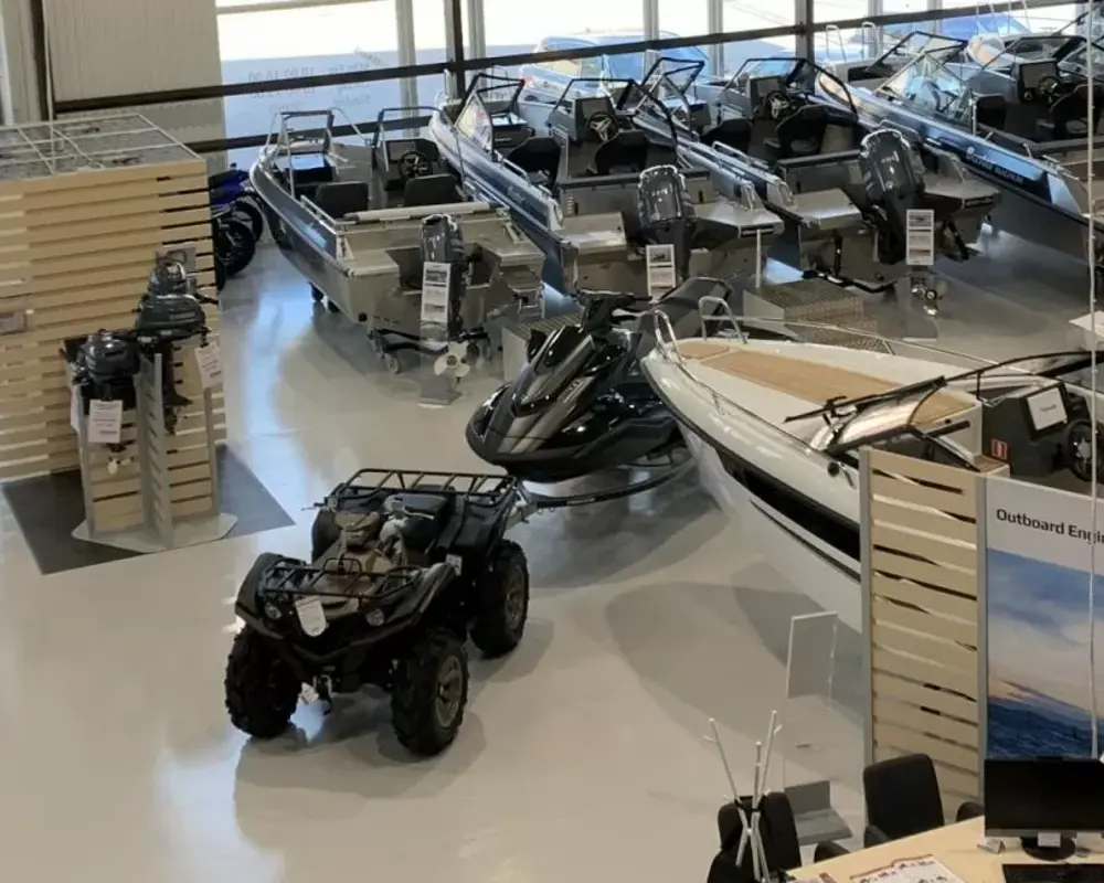 Miljöbild Yamahacenter Danderyd