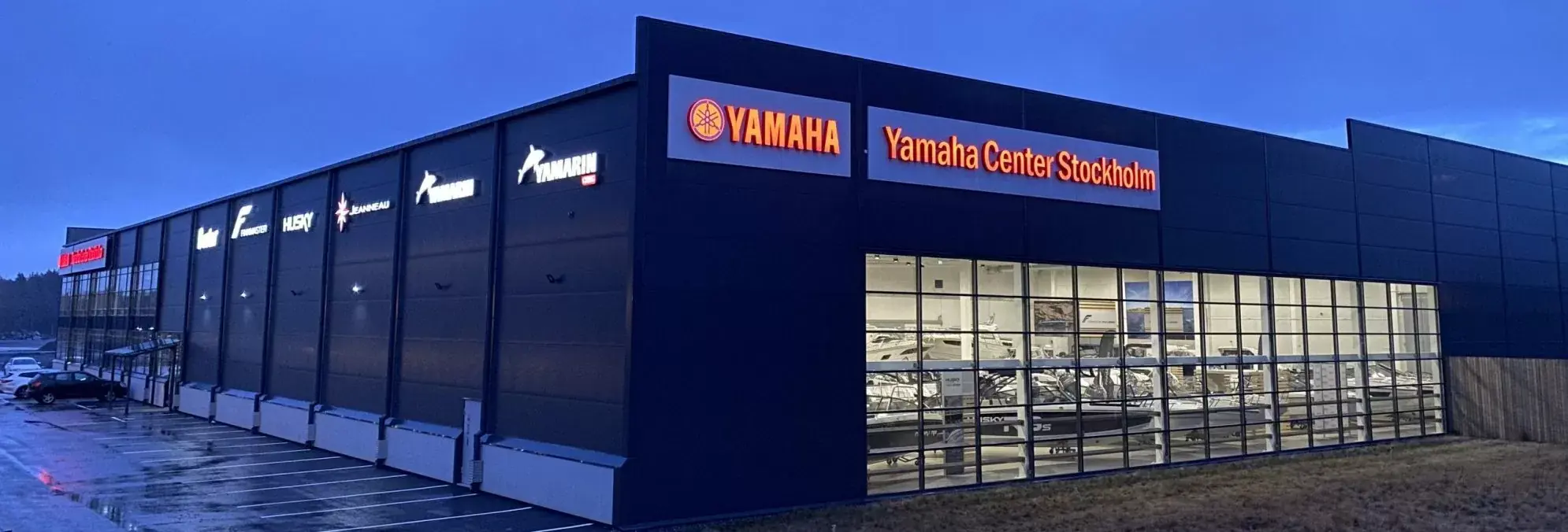 Miljöbild Yamahacenter Haninge