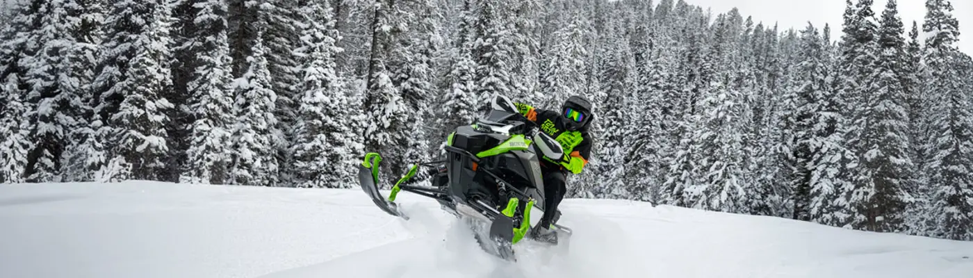 Miljöbild snöskoter