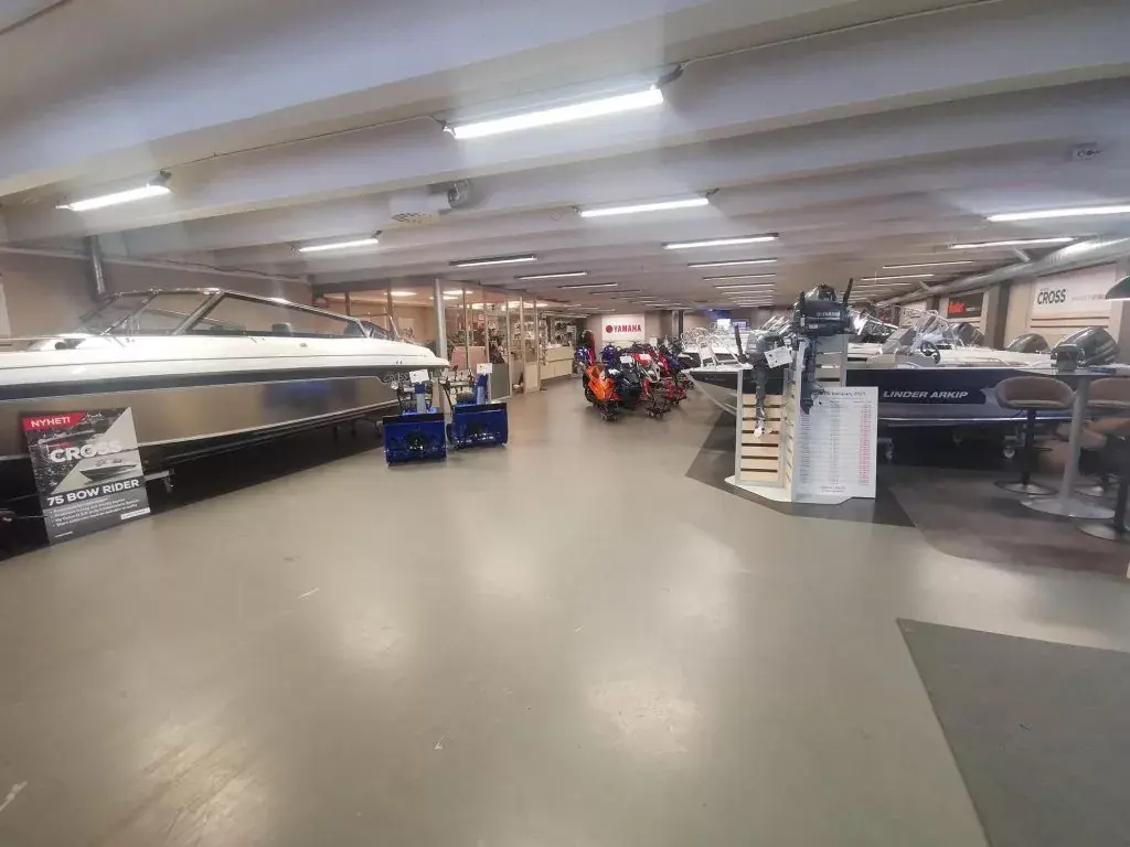 Miljöbild Yamahacenter Sundsvall