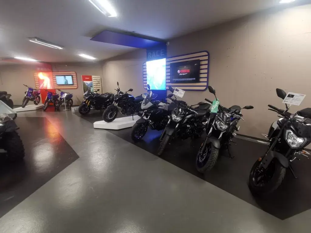 Miljöbild Yamahacenter MC